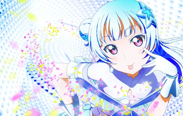Взгляд, девушка, Love Live School Idol Project, Живая любовь