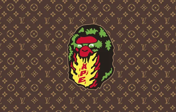 Мода, adidas, Louis Vuitton, моды, хайп, aape, Bape
