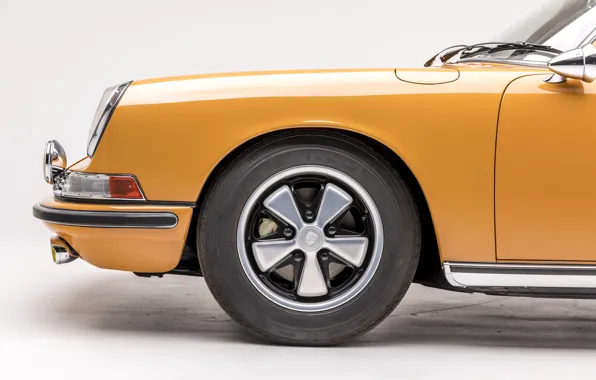 Porsche, Колесо, Classic, Porsche 911, 1968, Classic car, Targa, Porsche 911 S 2.0 Targa Sportomatic