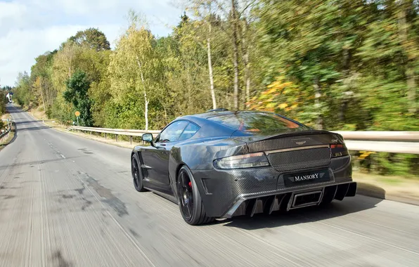 Картинка Aston Martin, скорость, мартин, астон, карбон, DB9, красавец, задок