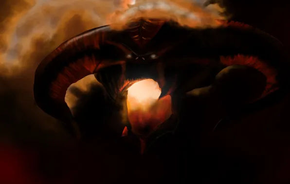 Властелин Колец, Балрог, The Lord of the Rings, Artwork