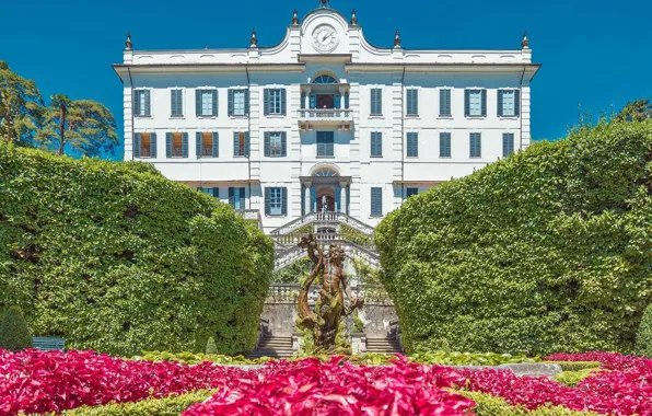 Цветы, вилла, Италия, Комо, Villa Carlotta