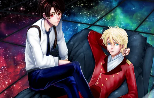 Аниме, парни, альдноа.зеро, Инхо, aldnoah zero, Слейн