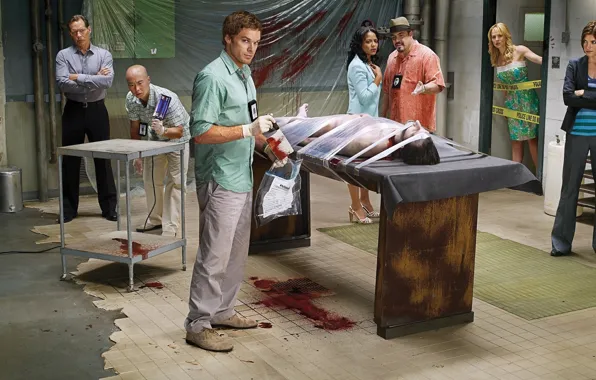 Сериал, dexter, michael c hall, преступление, убийcтво