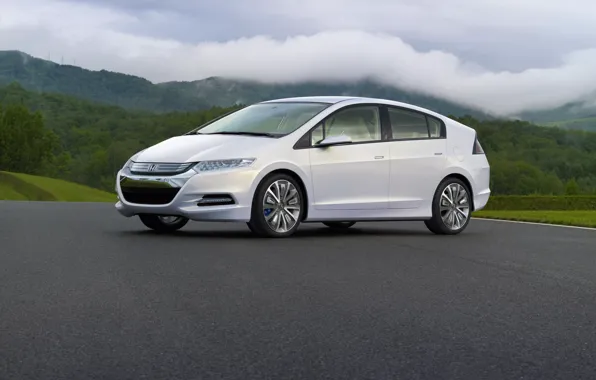 Concept, 2008, Хонда, Honda, Insight, гибрид, 5-door, hatchback