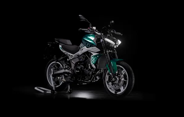 Картинка Benelli, Naked, Bikes, Black background, Adventure motorcycles, Twin 500, Benelli Tornado