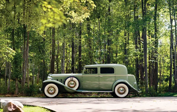 1932, ретро автомобили, Marmon, by LeBaron, retro cars, Marmon Sixteen, Marmon Sixteen Close-Coupled Sedan by …