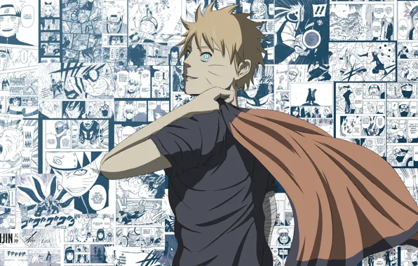 Фон, манга, Наруто, Naruto, Наруто Узумаки