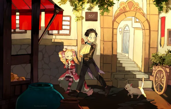 Котик, Беатрис, Re: Zero Kara Hajimeru Isekai Seikatsu, Натсуки Субару