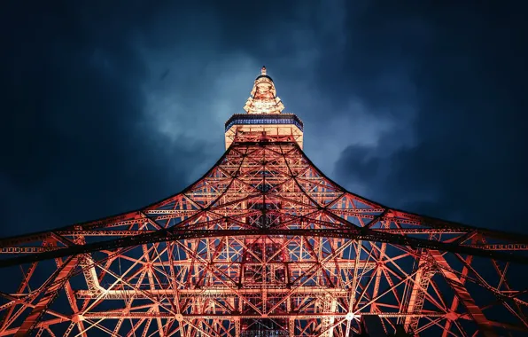 Tokyo, night, Tower