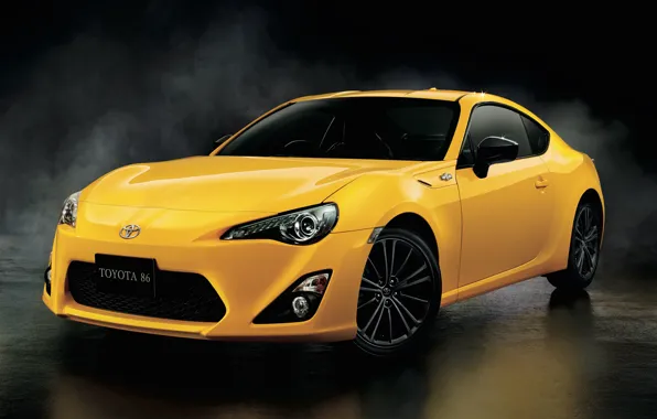 Toyota, тойота, 2015, Yellow Limited Aero Package, 86 GT