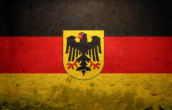 Германия, флаг, герб