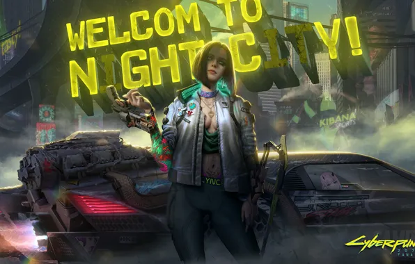 Game, rpg, night city, CD Projekt RED, Cyberpunk 2077, Cyberpunk