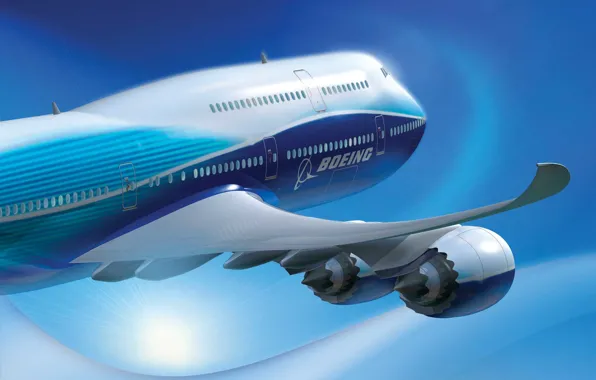 Картинка самолет, 787, Boeing