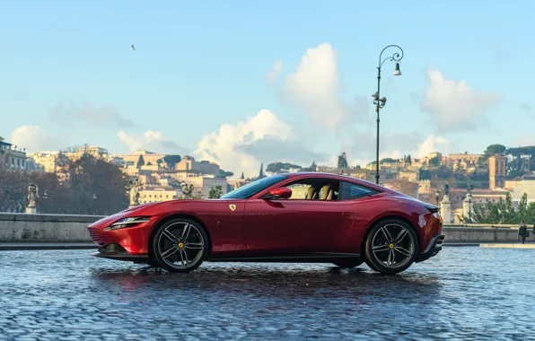 Италия, Ferrari, суперкар, Roma, 2020