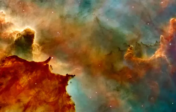Картинка космос, звезды, NASA, туманности