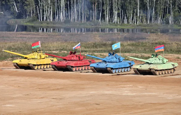 Картинка танк, Россия, Т-72 Б, нации