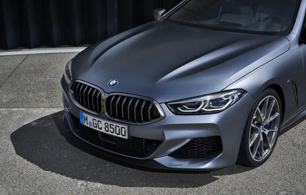 Картинка купе, BMW, Gran Coupe, передняя часть, 8-Series, 2019, четырёхдверное купе, 8er