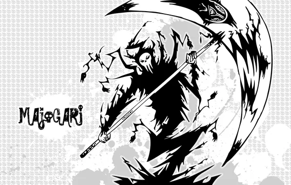 Картинка Пожиратель Душ, Soul Eater, коса смерти, Синигами, Бог смерти, Shinigami