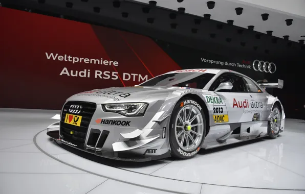 Картинка Audi, ауди, RS5, DTM, дтм, 2013, Geneva, Racecar