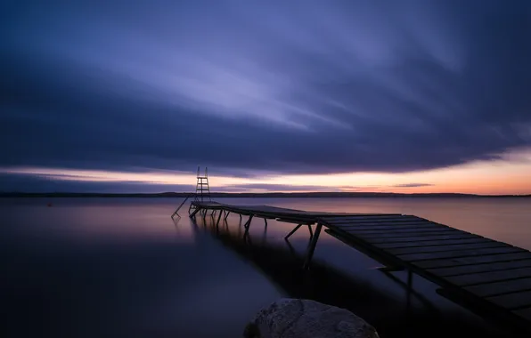 Sweden, morning, Long exposure