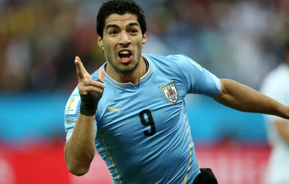 Футбол, футболист, football, Барселона, игрок, сборная, Уругвай, Luis Suarez