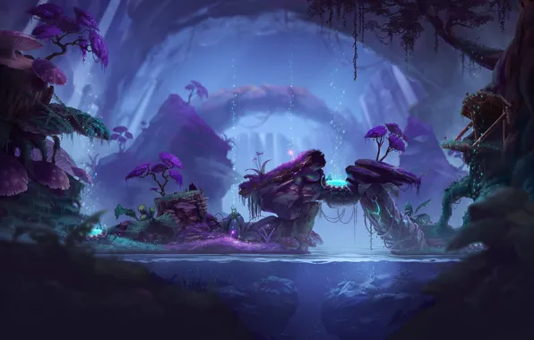 Вода, растительность, атмосфера, жилище, Level for game