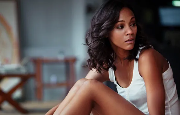 Девушка, фильм, актриса, скриншот, Зои Салдана, Zoe Saldana, Коломбиана, Colombiana