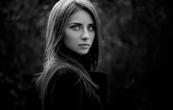 Взгляд, портрет, Nataly, natural light, Autumn portrait