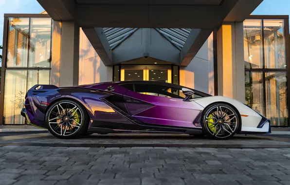 Картинка суперкар, спорткар, Lamborghini Sian