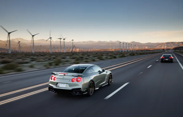 Nissan, GT-R, road, speed, R35, 2023, Nissan GT-R T-spec