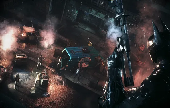 Batman Arkham Knight, DCcomics, Гопники