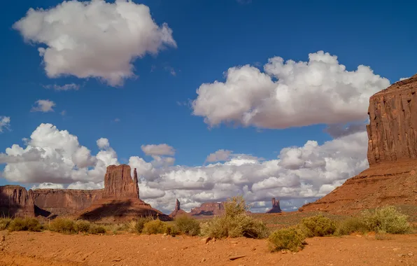 USA, desert, erosion