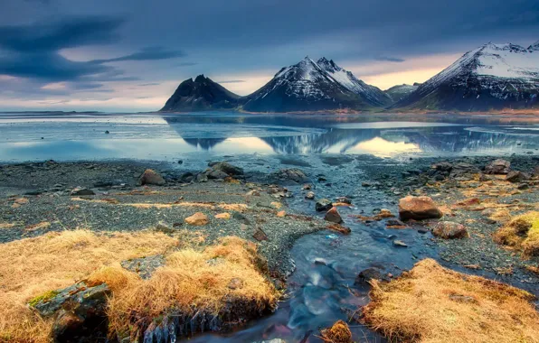 Картинка Iceland, Cold, Seascape