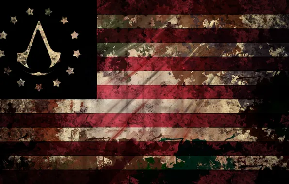 Флаг, америка, flag stock, Assassin Creed.