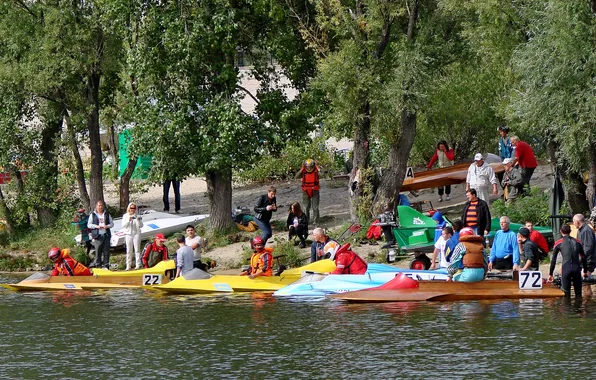 Скорость, лодки, гонки