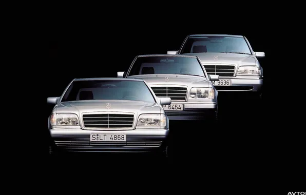 Mercedes-benz, w124, w140, w202