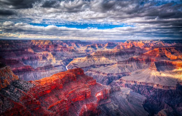 Colors, desert, mountains