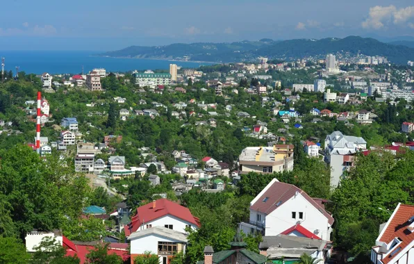 Картинка city, nature, Town