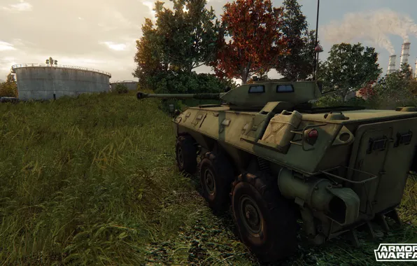 Трава, истребитель, танков, armored warfare, lav-300
