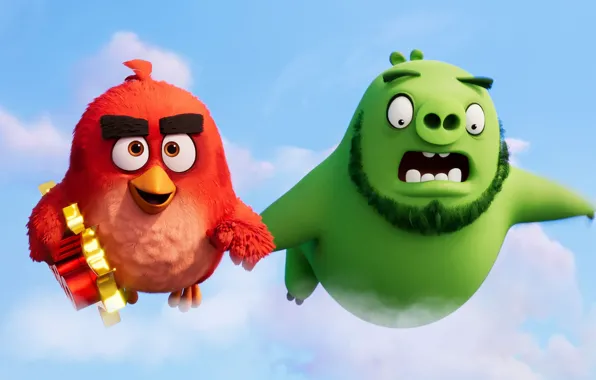 Небо, птица, свинья, The Angry Birds Movie 2