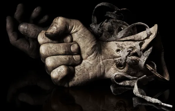 Обои Cinema, Movie, Fear, Hand, Film, Fingers, Glove, Terror На.