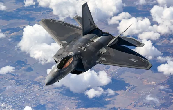 ВВС США, многоцелевой истребитель пятого поколения, Lockheed/Boeing F-22 Raptor
