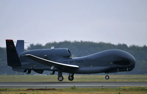 ВВС США, RQ-4 Global Hawk, беспилотный летательный аппарат, американский стратегический разведывательный