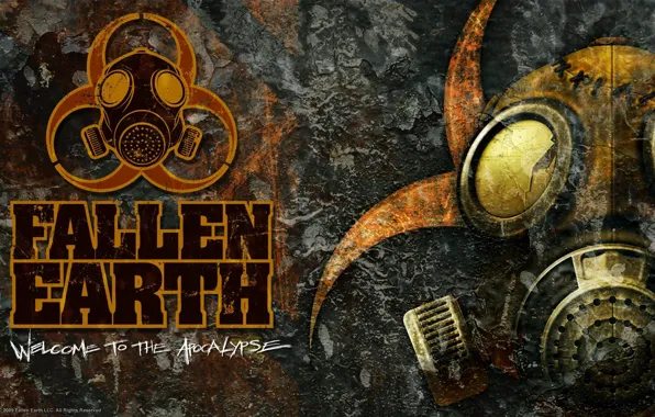 Опасность, противогаз, Fallen Earth, биологическая