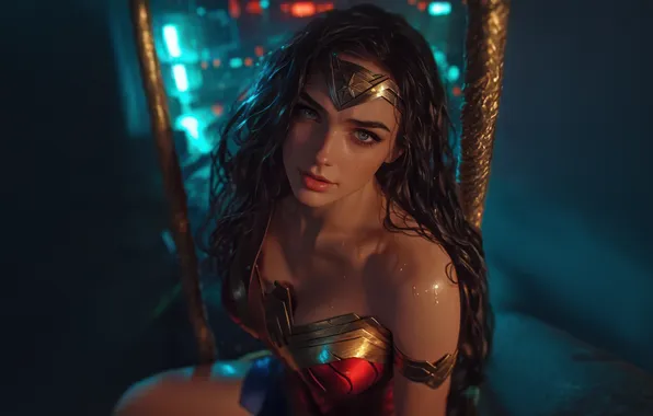 Defender, wonder woman, divine