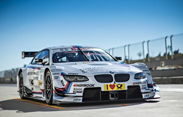 Картинка BMW, Car, Race, Front, Day, DTM, Track