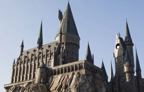 Картинка замок, hogwarts, themepark