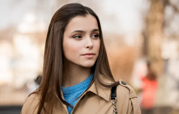 Картинка взгляд, поза, макияж, актриса, Мила Сивацкая