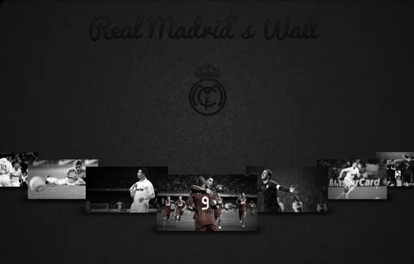 Wallpaper, sport, logo, photo, football, Real Madrid CF, players